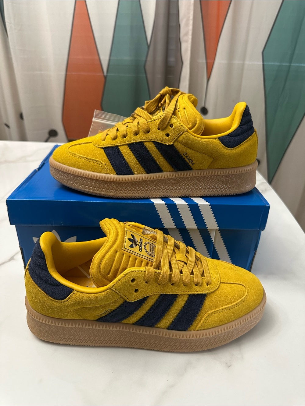 adidas Samba XLG Sneakers -Yellow 9